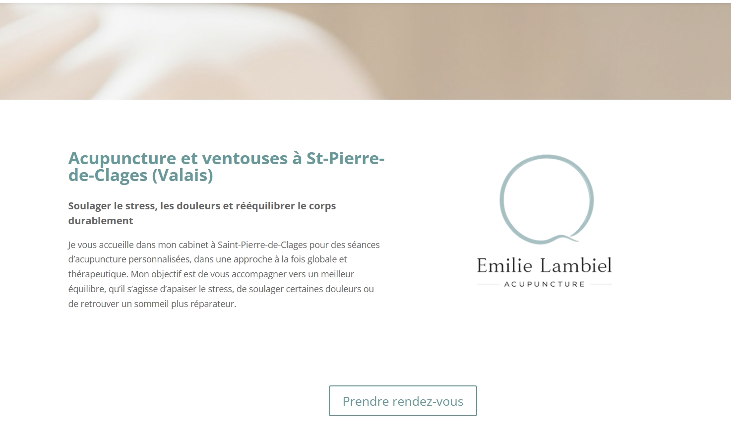 Emilie Lambiel Acupuncture